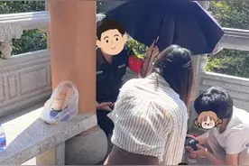 呼救！阿叔在山顶晕倒，她紧急出手图片