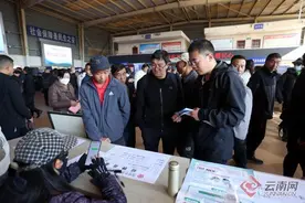 15000＋岗位！昆明市2025年“春风行动”专场招聘会人气十足图片