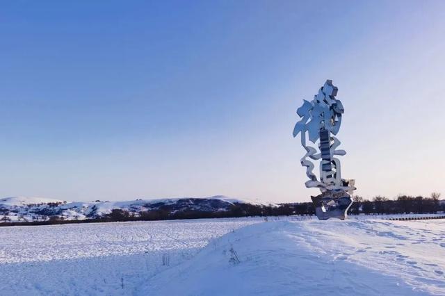 御道口草原森林风景区的冰雪之美