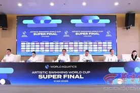 世界顶级选手齐聚西安 开启“水中芭蕾”视觉盛宴图片