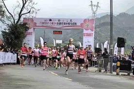春光正好！韶关乐昌花海半程马拉松浪漫开跑图片