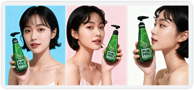 Lovart让我随手拍的牙膏，堪比商业摄影图