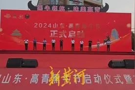 黑牛领航·味美高青——2024山东·高青黑牛节开幕图片