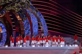 “从没想过孩子能上电视！”开幕式上的童声，从浙江山村飞出！图片