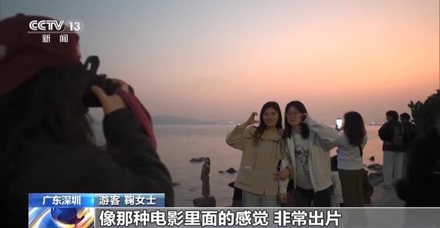 小桥流水、梅花初绽、海天一色 被地铁口的景色美到了