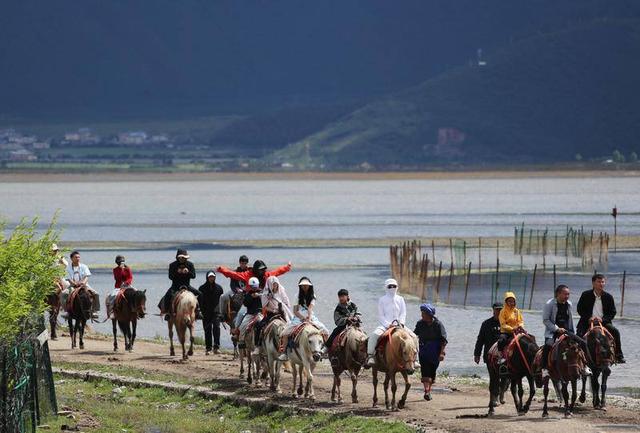 香格里拉旅游火爆，日均19℃清凉吸引中外游客