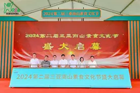 2024第二届三亚南山素食文化节启幕图片