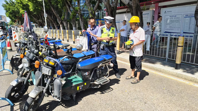 深圳全市严查带篷电动车