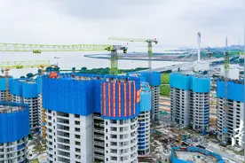 首栋封顶实探！OPPO滨海湾高级人才房将容纳1.1万人图片