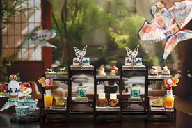 北京金融街丽思卡尔顿酒店推出“丽日鸢飞”曹雪芹风筝非遗联名下午茶图片