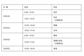 时间确定！事关中招第一次适应性测试及高三第二次质量预测图片