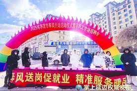 和龙市举行2025年春风行动启动仪式暨农民工专场招聘会图片