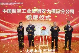 瞄准飞机模锻业务！中航重机安大模锻分公司挂牌成立图片