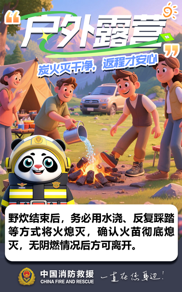 走！趁着假期一起去露营吧~