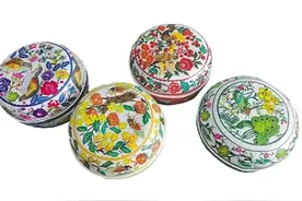 技艺传承人王丽云：纸笸箩上描锦色图片