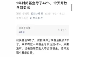 当基金大V关闭组合展示与实盘晒单：“对不起，我以前的分析就是笑话”图片