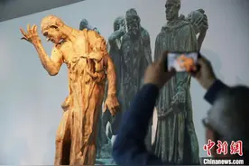 上海罗丹艺术中心开馆 《思想者》初稿首次亮相中国图片