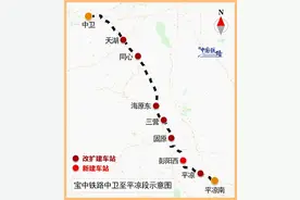 设计时速160公里！平凉至中卫段289公里铁路即将新建及改扩建7座车站，这几座在宁夏！图片