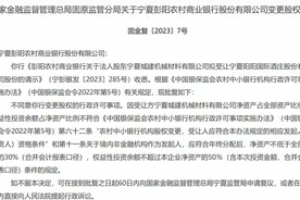 罕见否决再现！年内超百家中小银行股权变更，“加速”与“折戟”背后是改革化险的危与机图片