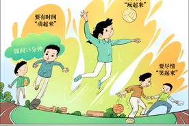 （图表·漫画）两会·漫话图说｜青少年运动锻炼图片