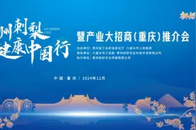 邀你品尝刺梨，“贵州刺梨·健康中国行”走进重庆图片