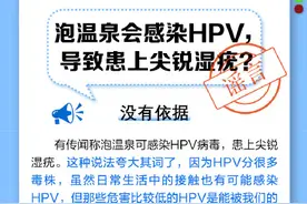 泡温泉会让人感染HPV吗？图片