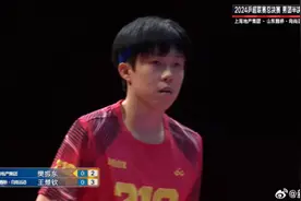 王楚钦“复仇”樊振东，山东队3比0横扫上海队晋级决赛图片