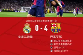 剑南春｜巴萨4-0客胜皇马，莱万双响，亚马尔、拉菲尼亚破门图片