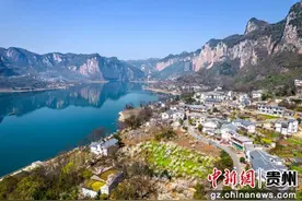 贵州黔西：乌江上游春色美图片