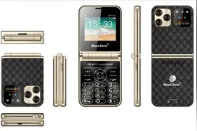 印度推出百元折叠翻盖手机：内外双屏 售价不到300元图片