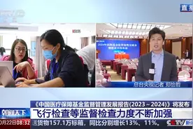 国家飞行检查覆盖所有省份 看医保基金监管模式新变化→图片
