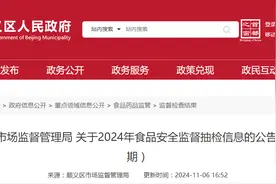 北京市顺义区市场监督管理局关于2024年食品安全监督抽检信息的公告 （2024年第9期）图片