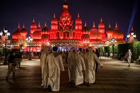 （外代一线）迪拜夜景图片
