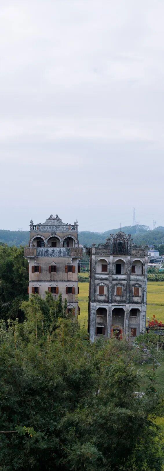 碉楼秋韵，揽胜塘口！快来开平这里把整个秋天“揽"入怀中