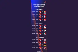 2025世联赛中国女排赛程图片