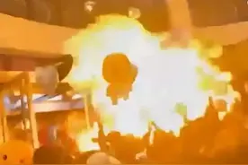 提醒！跨年夜氢气球爆燃，有人被灼伤图片