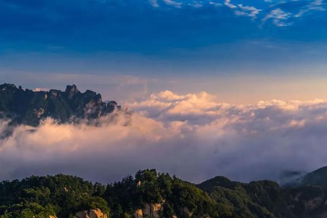 暴雨后浴火重生，洛阳白云山自即日起开放部分区域试营业