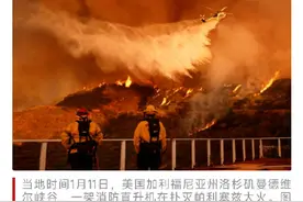 外媒：美国加州洛杉矶山火已致16人死亡图片