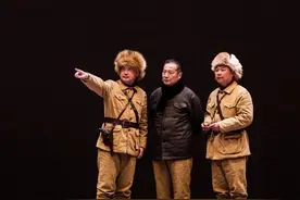 黑龙江省首届金秋艺术旅游节调演剧目《黑土红雪》即将上演图片