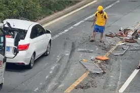 深圳一外卖骑手取餐途中清理障碍物致送餐超时但获全网点赞，当事人：平凡人做平凡事图片