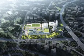 两江新区：九曲河停车场一体化项目明年投用 包括足球场、游泳馆、篮球馆等图片