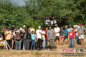 粤农用无人机技术出海 助巴西智慧农业发展图片