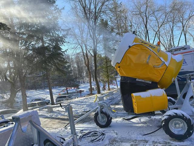 新华社丨雪落赫图阿拉，“十五冬”启新程