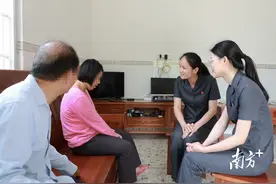 案后温情回访，陪伴智力残疾的她走向阳光图片