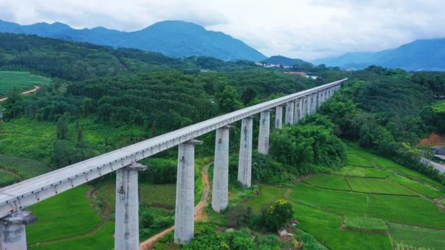 除高黎贡山隧道外，大瑞铁路保瑞段其余隧道全部贯通