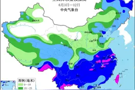中央气象台：长江中下游地区还将有强降雨过程 华北南部黄淮及陕西关中有高温图片