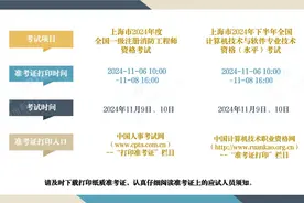 本市2024年度一级消防、计算机软考准考证打印今日开通！图片