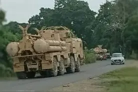 印军S-400疑似被部署在印东北部地区，印度媒体扯“为防中国空袭”图片