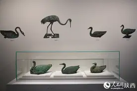 鲜活灵动——数十件秦始皇帝陵陪葬青铜水禽集中展出图片