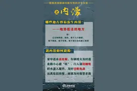 强降雨次生灾害怎么防？这些安全知识要掌握！图片